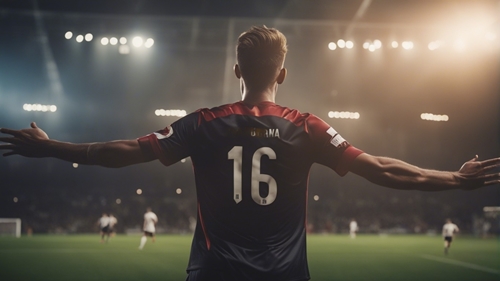 Player number 16 looks for reasons to bet