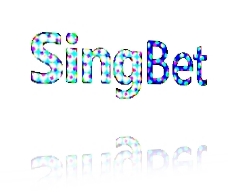 Mirrored SingBet logo
